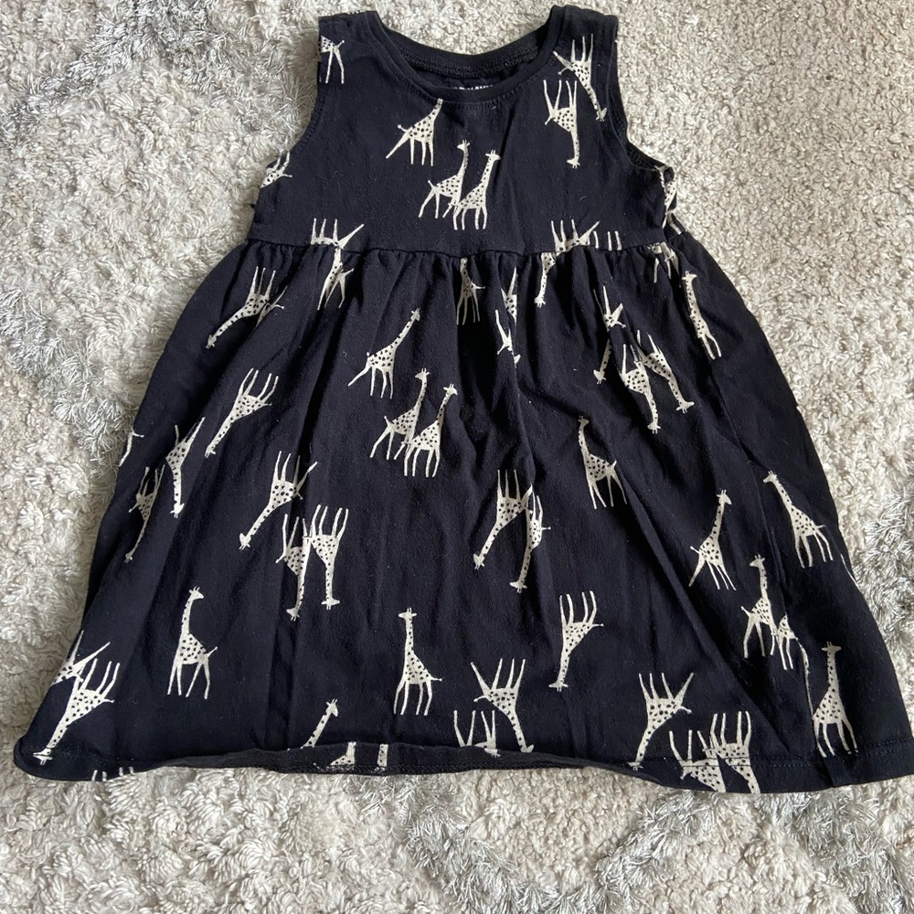 Black Giraffe Dress